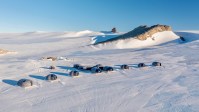review echo camp by white desert in Antarctica