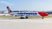 review edelweiss air airbus A340 business class