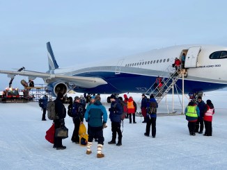 TRIP IN AIRBUS A340 TO ANTARCTICA WITH WHITE DESERT AND HI FLY